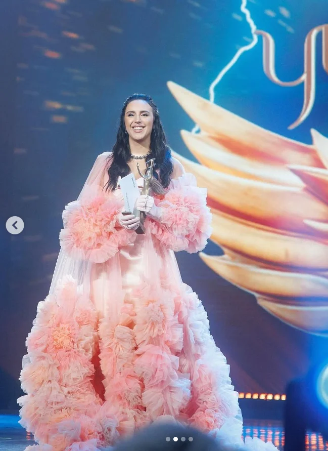 فستان تول زهري شفاف أومبير وردي بأكمام طويلة فساتين اضافية منتفخة الطبقات فستان حمل تول لالتقاط الصور