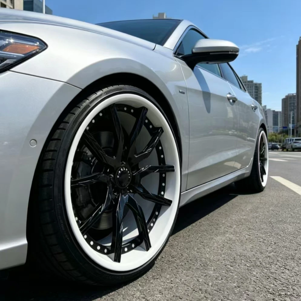 New Custom Luxury Racing Forged Aluminium Alloy Wheels 18-24 Inch 25/40mm ET Two Piece Mesh Design 5 Year Warranty JJ1934