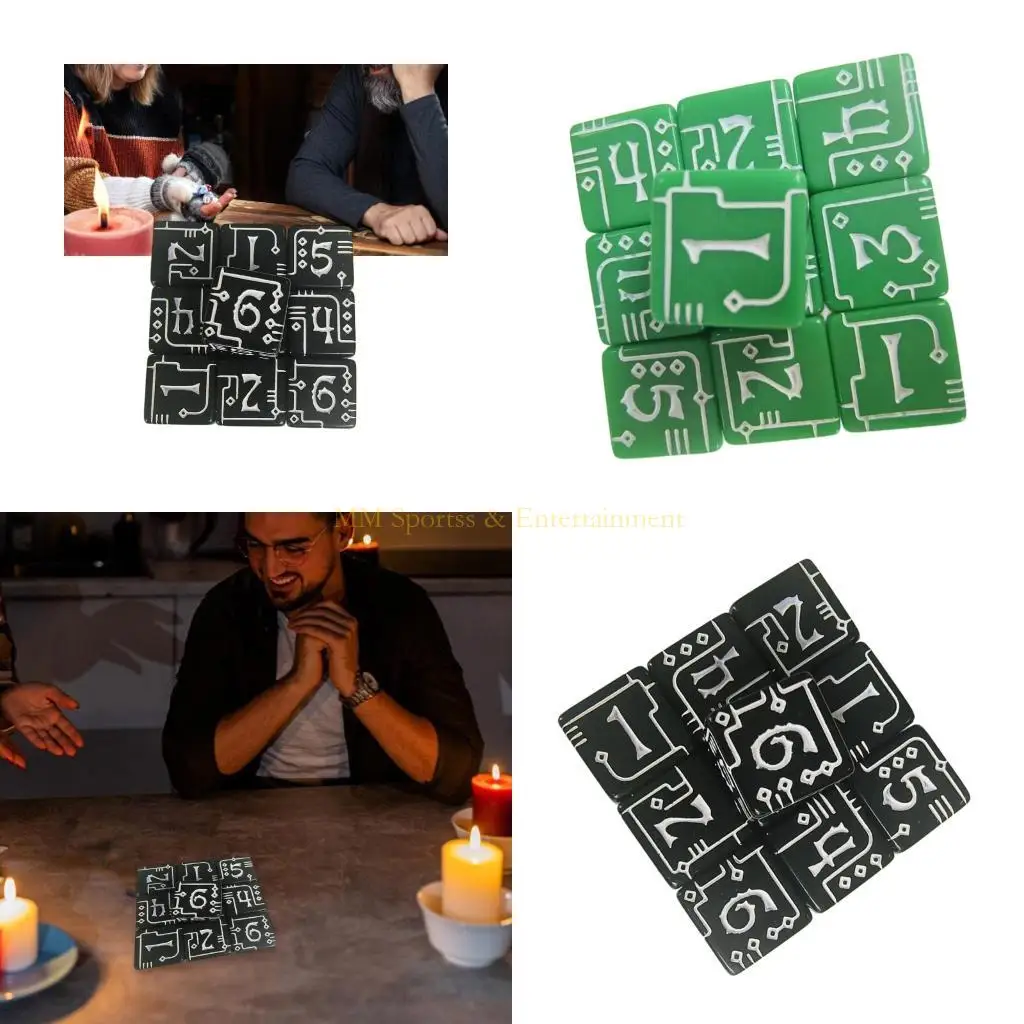 

31BE Тактильные механические тематические прозрачные кубики для профессионального игрового инструмента