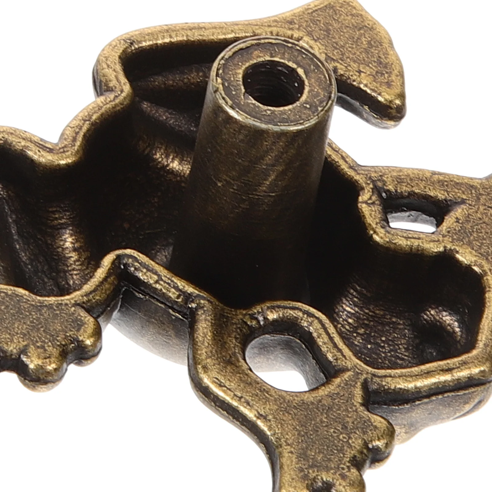 

2pcs Black Copper Frog Cabinet Handle Wardrobe Door Knobs Drawer Pulls Metal Furniture Parts Vintage Kitchen Decor