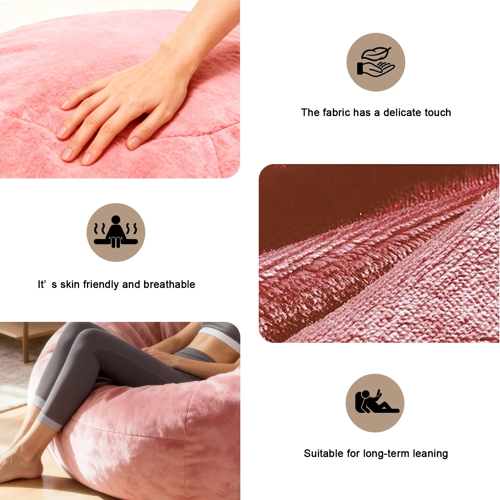 كراسي كبيرة بين باج للبالغين، كرسي بين باج مع كرسي إسفنج الذاكرة حشو فائق النعومة من القطيفة، أثاث غرفة المعيشة، مناسب f