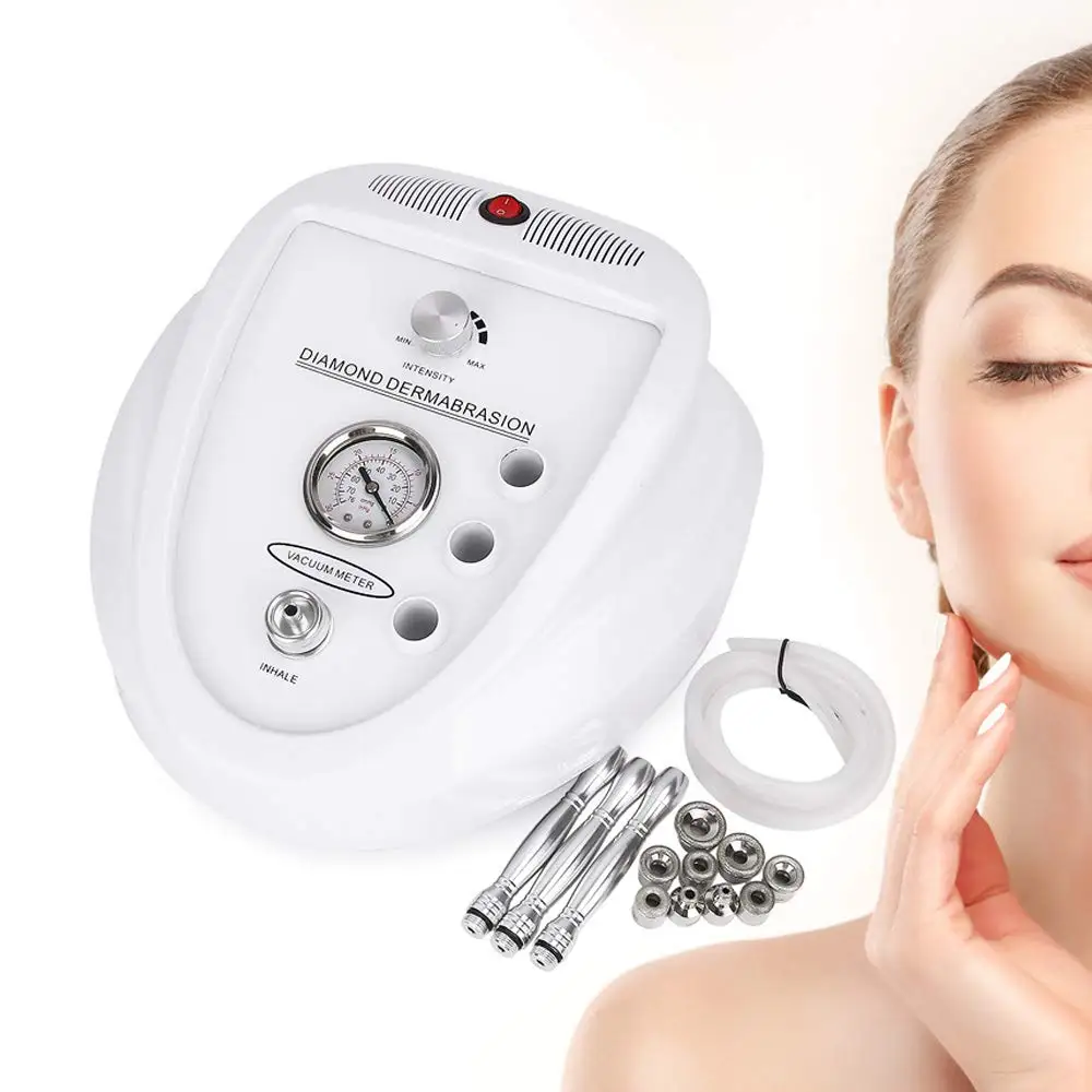 3 in 1 Facial Dermabrasion Maschine Profi Diamant Gesichtspflege Gerät für Peeling Gesicht, Anti Aging für Salon Heimnutzung