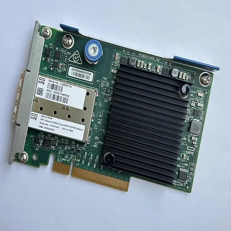 HPE 640FLR-SFP28 840139-001 817749-B21 817747-001 10/25G network interface card