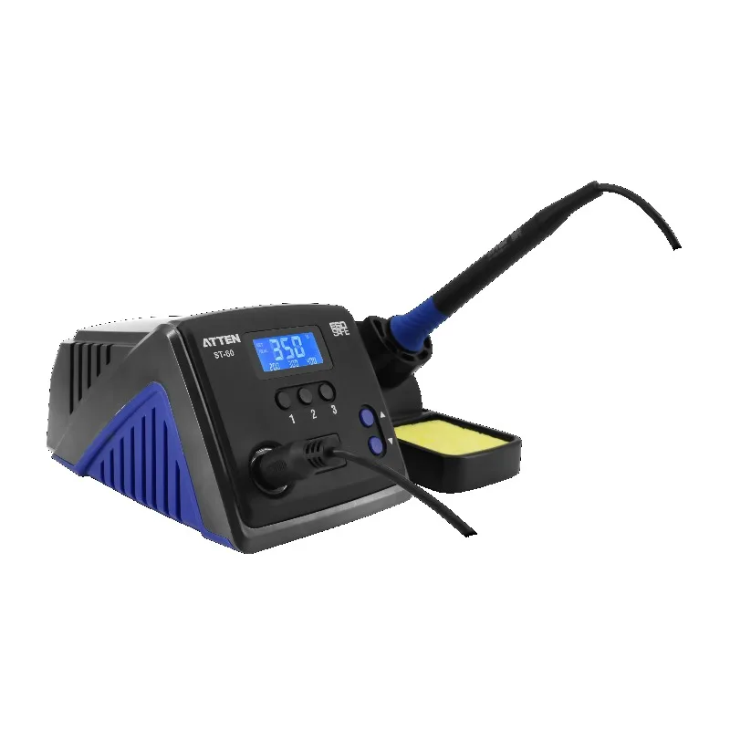 ATTEN 60W ST-60 Digital Soldering Station Constant Temperature Soldering Station Repair Tools Professional Soldering Iron