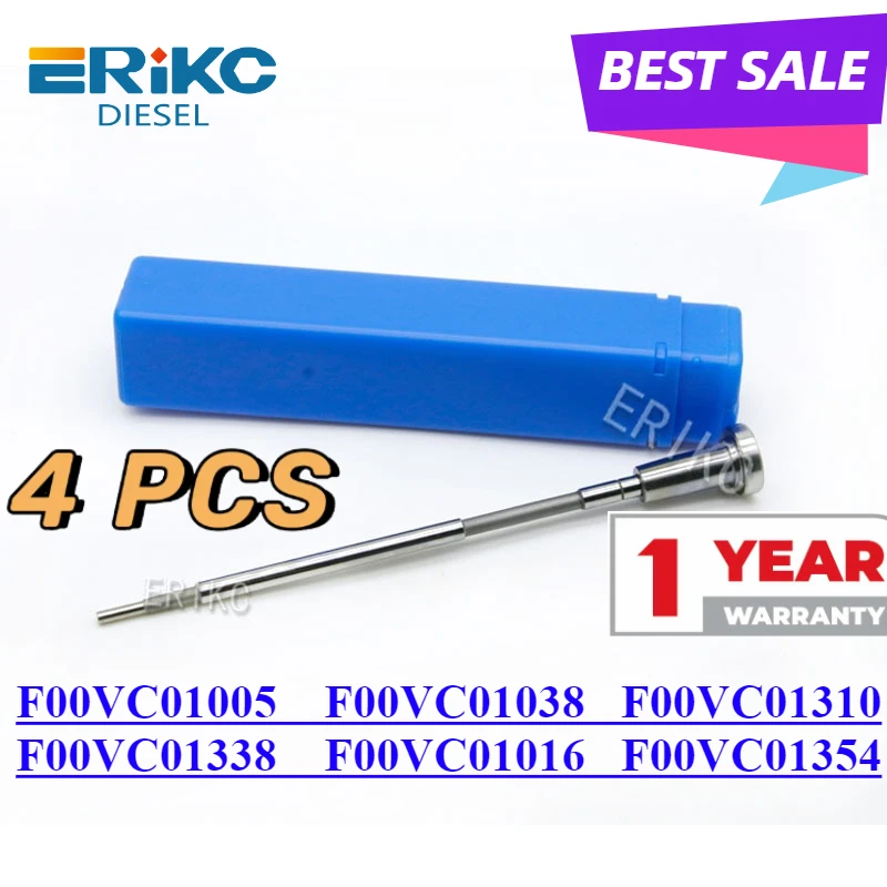 ERIKC 4 PCS F00VC01005 F00VC01038 F00VC01310 F00VC01338 F00VC01016 F00VC01354 Fuel Injection Control Valve