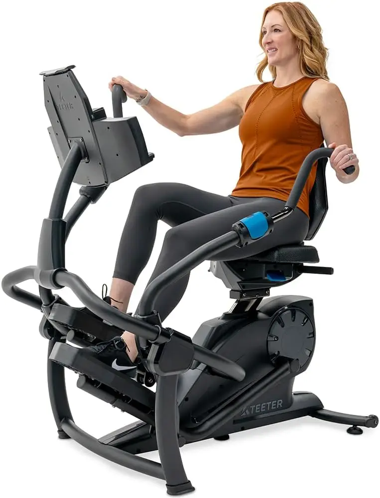 

FreeStep Recumbent Cross Trainer Stepper, Zero-Impact Exercise Bike Alternative w/Patented Physical Therapy Stride, Up to