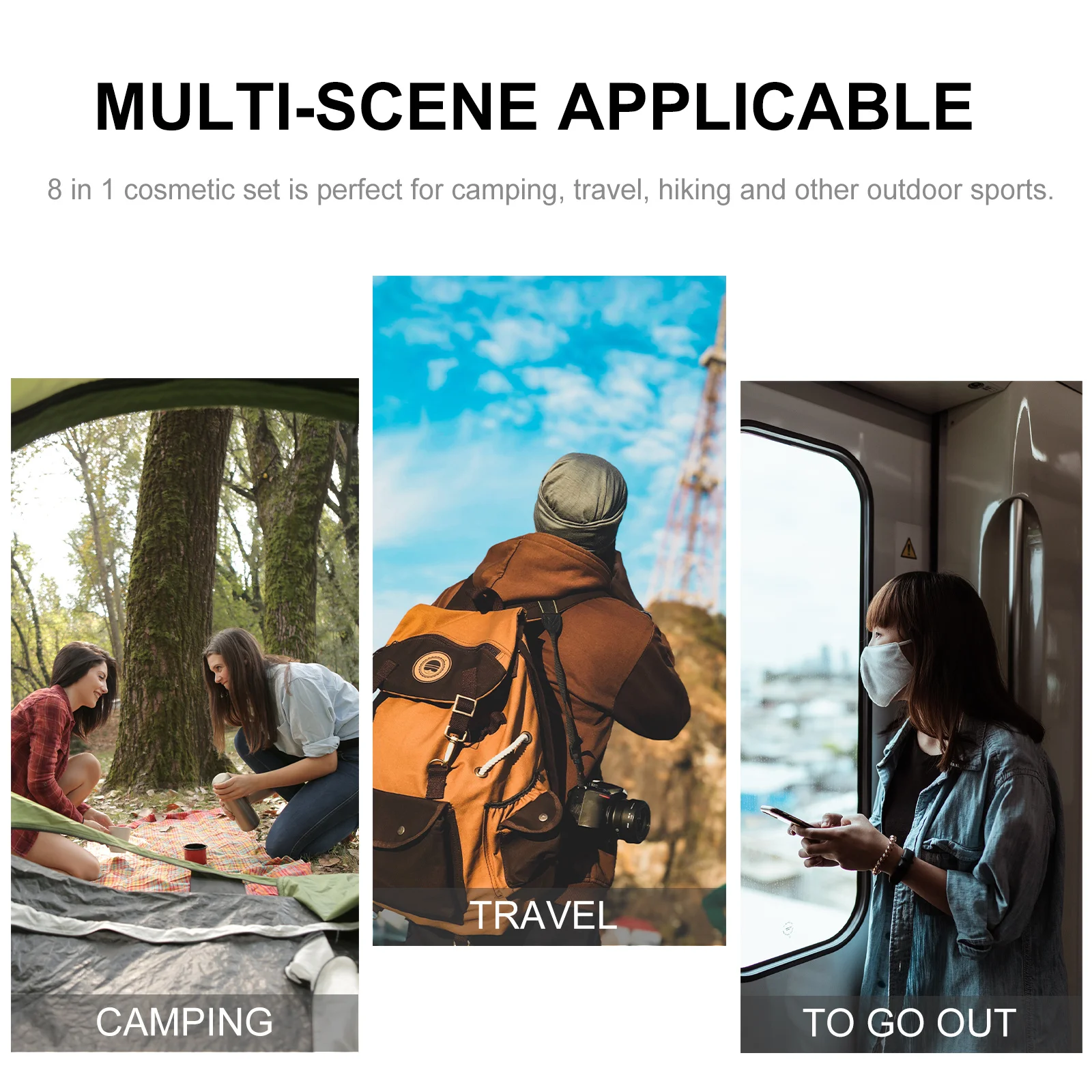 

8-in-1 Nail Clipper Set Stainless Steel Kit for Women Travel Manicure Tools with Storage Case Pink Nail Clipper Kit