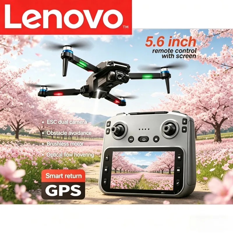 

Lenovo RG806MAX Professional HD Aerial Photography Laser obstacle avoidance Three-axis gimbal New RC screen With Drone GPS