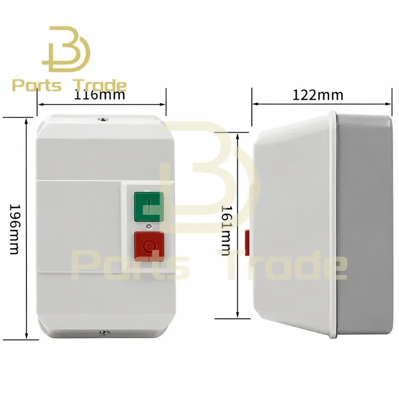 for NQ3 NQ3-11P Electromagnetic Starter 380V 220V 110V 36V Factory Power Distribution 1A 1.6A 2.5A 4A 6A 8A 10A 18A 25A