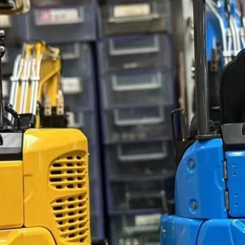 1/14 Scale New LESU PC30 Mini Digger RC Hydraulic Excavator Radio Control 6-way Valves Metal Miniature Vehicle Model Toys