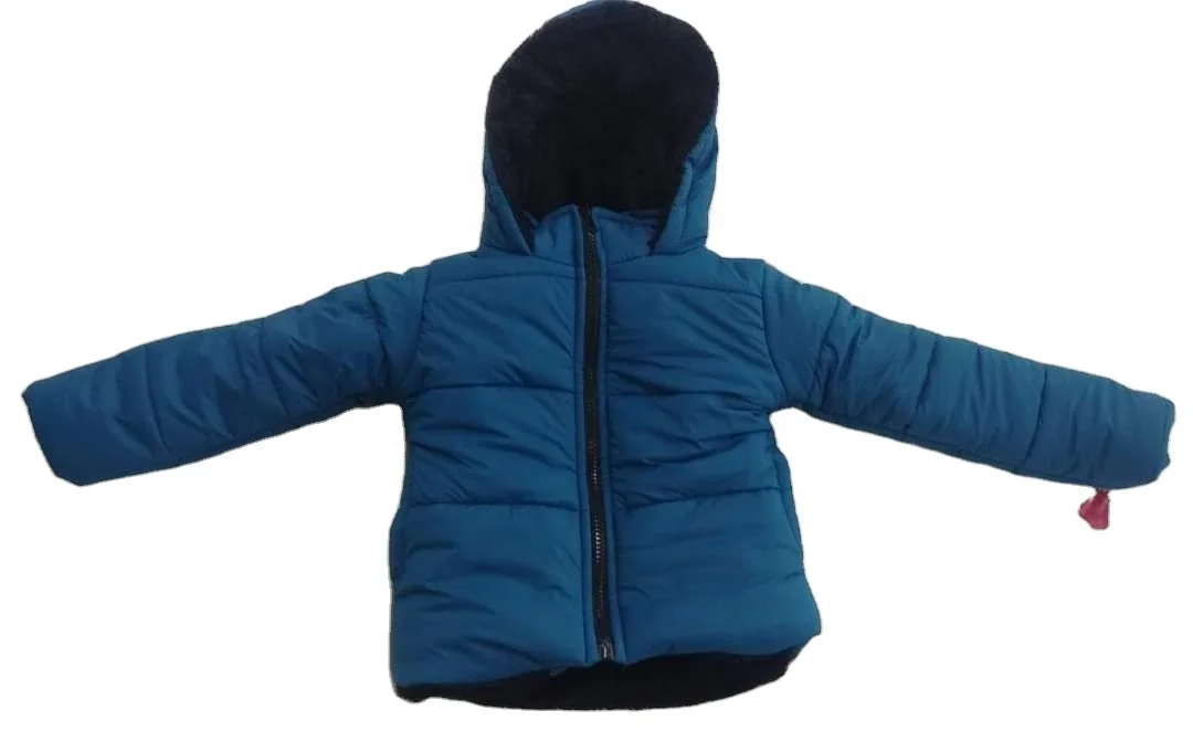 OEM ODM-Chaqueta acolchada ligera y cálida para niños, chaquetas de plumón para niños de Bangladesh, venta al por mayor, Invierno