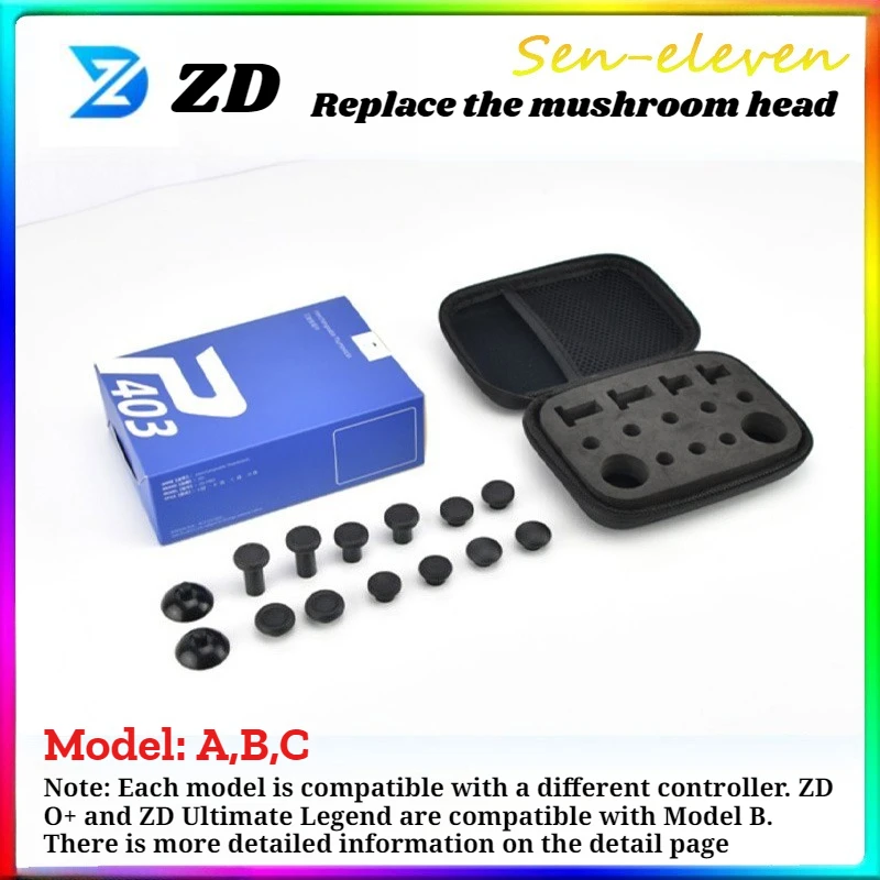 ZD O+ Ultimate Legend Detachable Mushroom‑Head Thumbstick Remappable Activation Module Customizable Replacement Game Controller