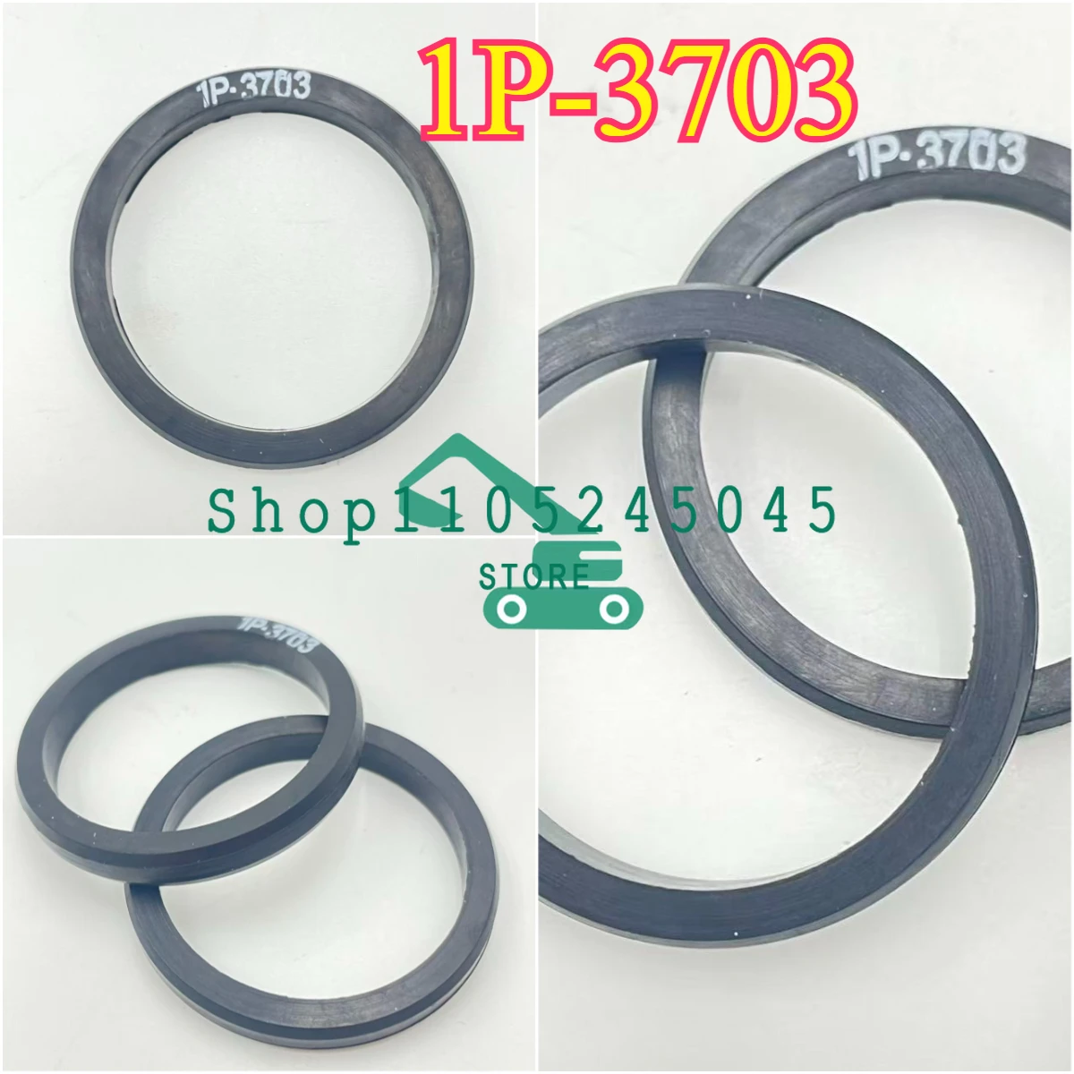 

NEW SEAL-RECTANGULAR CA1P3703 1P-3703 1P3703 FOR ARTICULATED TRUCK WINCH 215 215B 215C 215D 219D 225 225D 229 2290 229D 231D