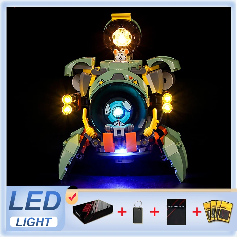 DIY LED Light Kit For LEGO 75976 Wrecking Ball   (Only LED Light,Without Blocks Model)