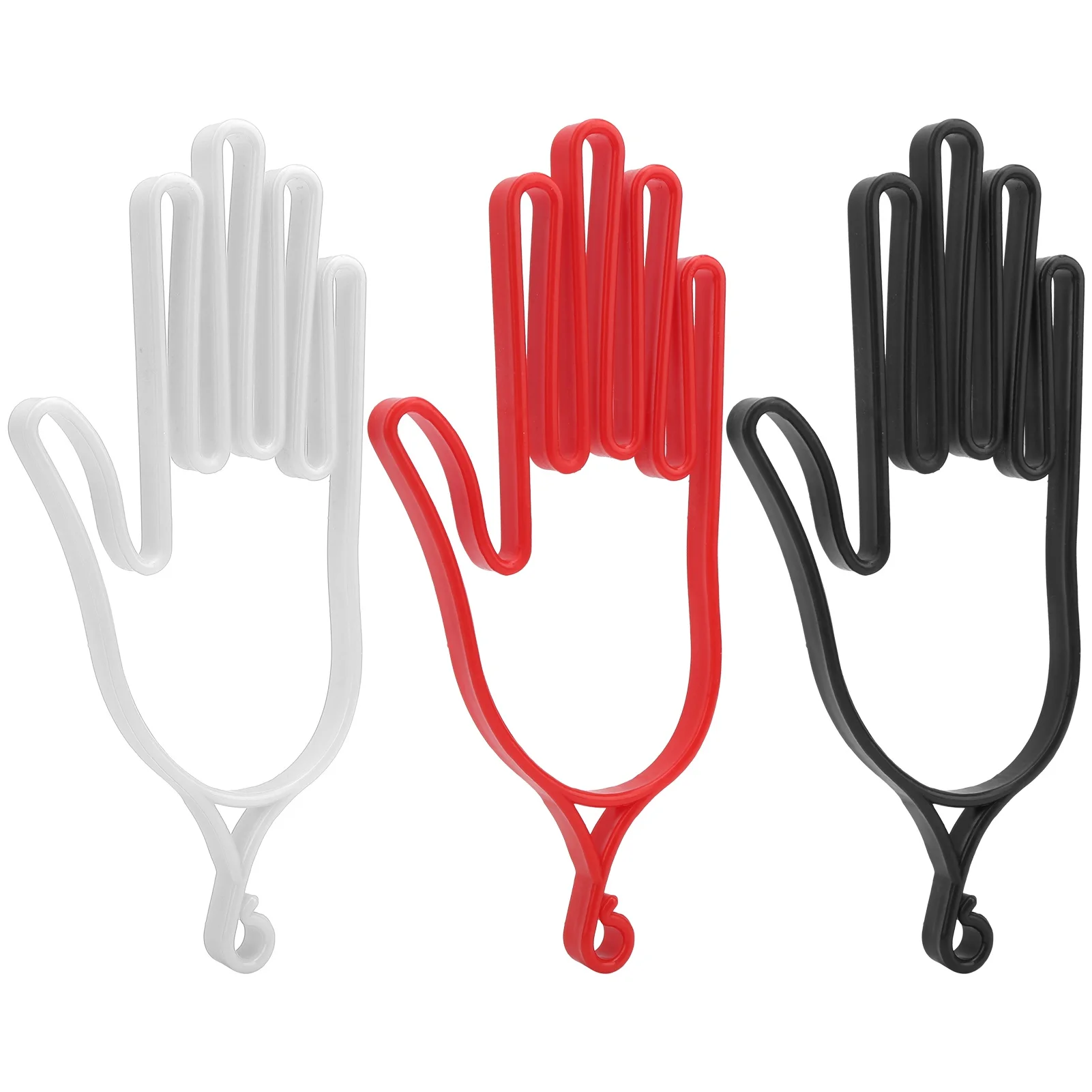 3pcs Golf Glove Stretcher Glove Support Frame Protective Bracket Holder Hanger