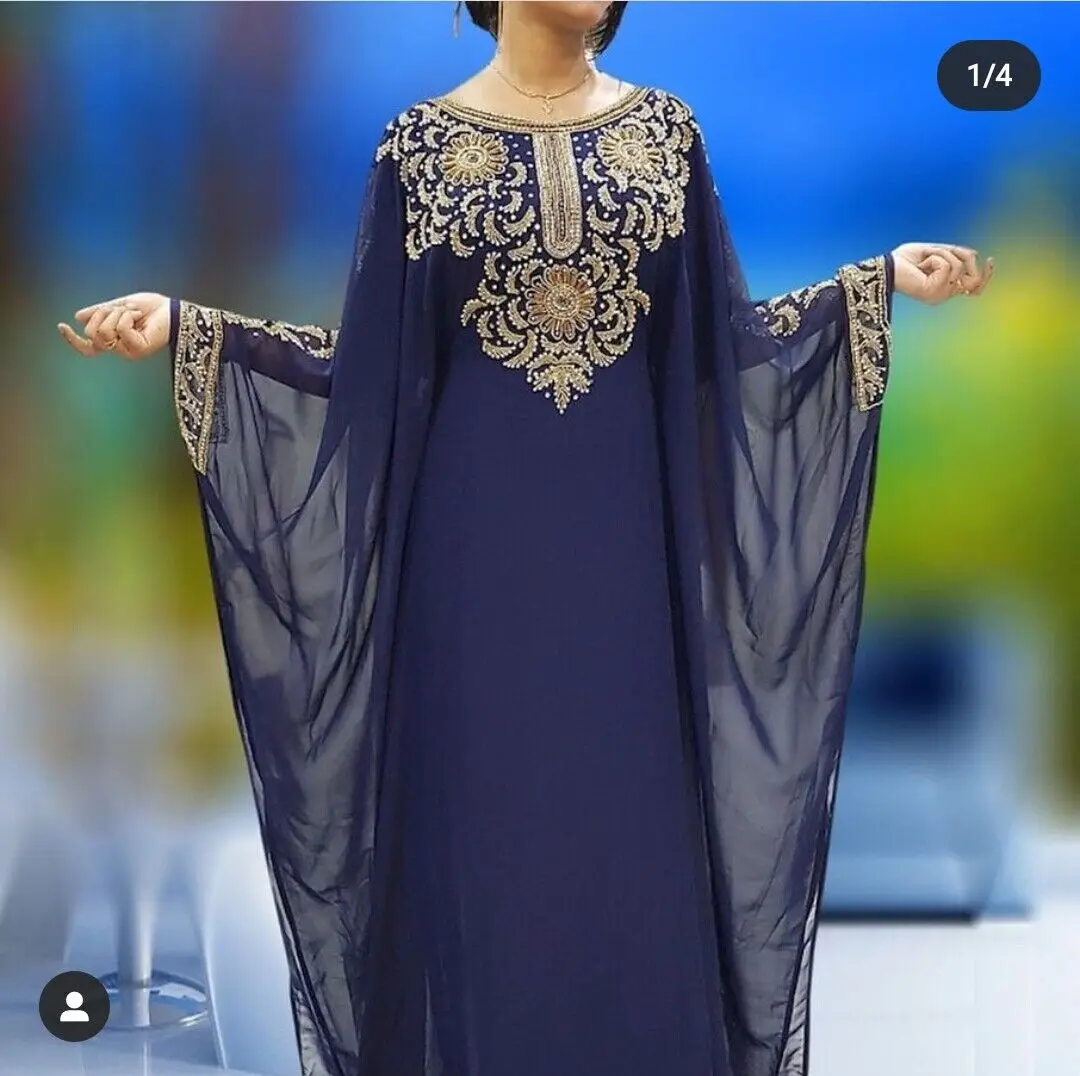 

Марокканское длинное платье фараша Abaya