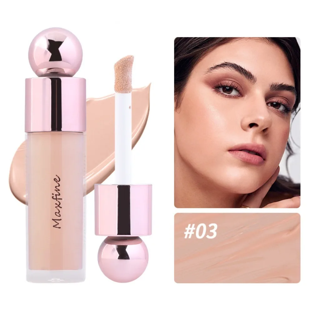 Cosmetic 5-color Liquid Foundation Oil Control Anti Dark Concealer Cream Waterproof Long Lasting Makeup Base