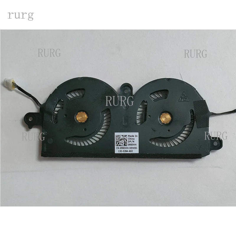 R+  New For Dell XPS 13 9370 9380 7390 9305 P82G Cooling Fan Heatsink 0PNWJR 0980WH