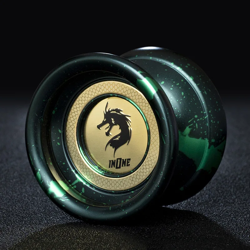 

Dragon Metal Yoyo Unresponsive Bearing Lightweighted Alloy Aluminum Professional Yoyo Classic Toy Competition Toys for Kids Yoyo