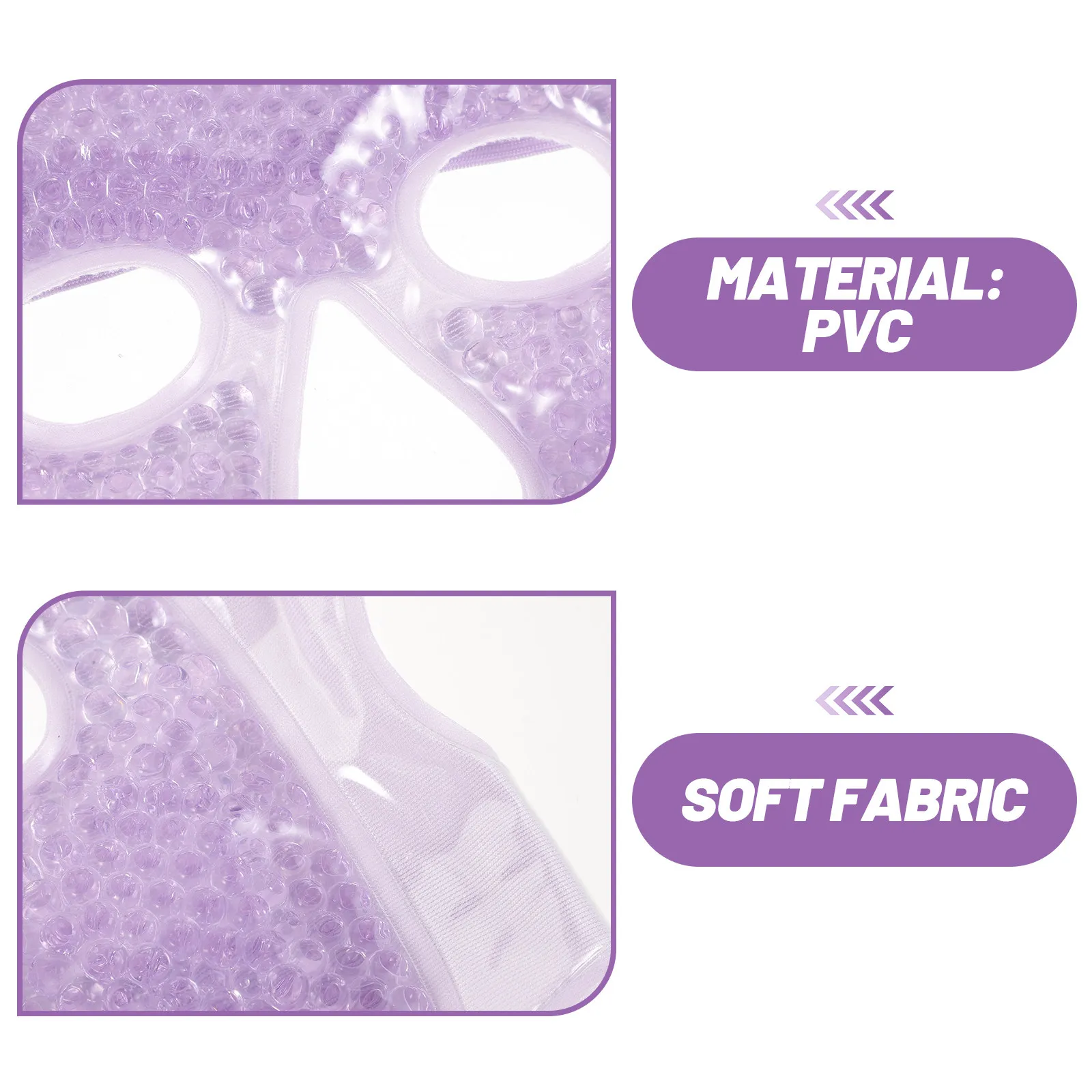 1Set Cold Compress Eye Mask Gel Cooling Face Mask Reusable Ice Compress Multi Functional Sleeping Relaxing Eye Massage Beauty
