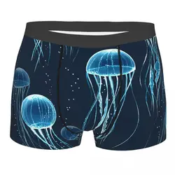 Glowing Jellyfish Man's Boxer Briefs Breathable Funny Underwear High Quality Print Shorts Gift Idea