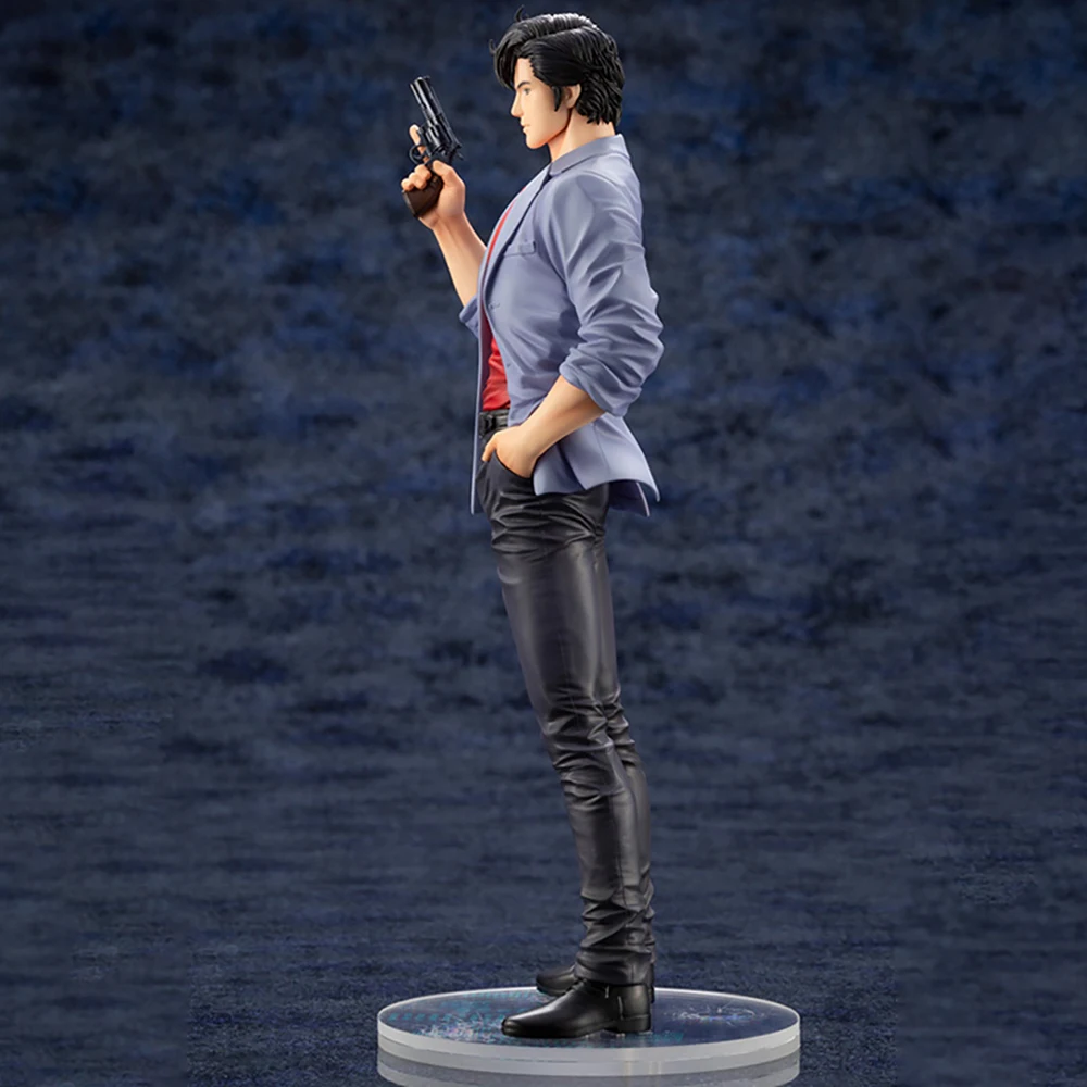 In Stock Kotobukiya ARTFX J City Hunter: Angel Dust Ryo Saeba (Reissue) 1/8 Scale 245mm Exquisite Anime Action Figure Model Toys