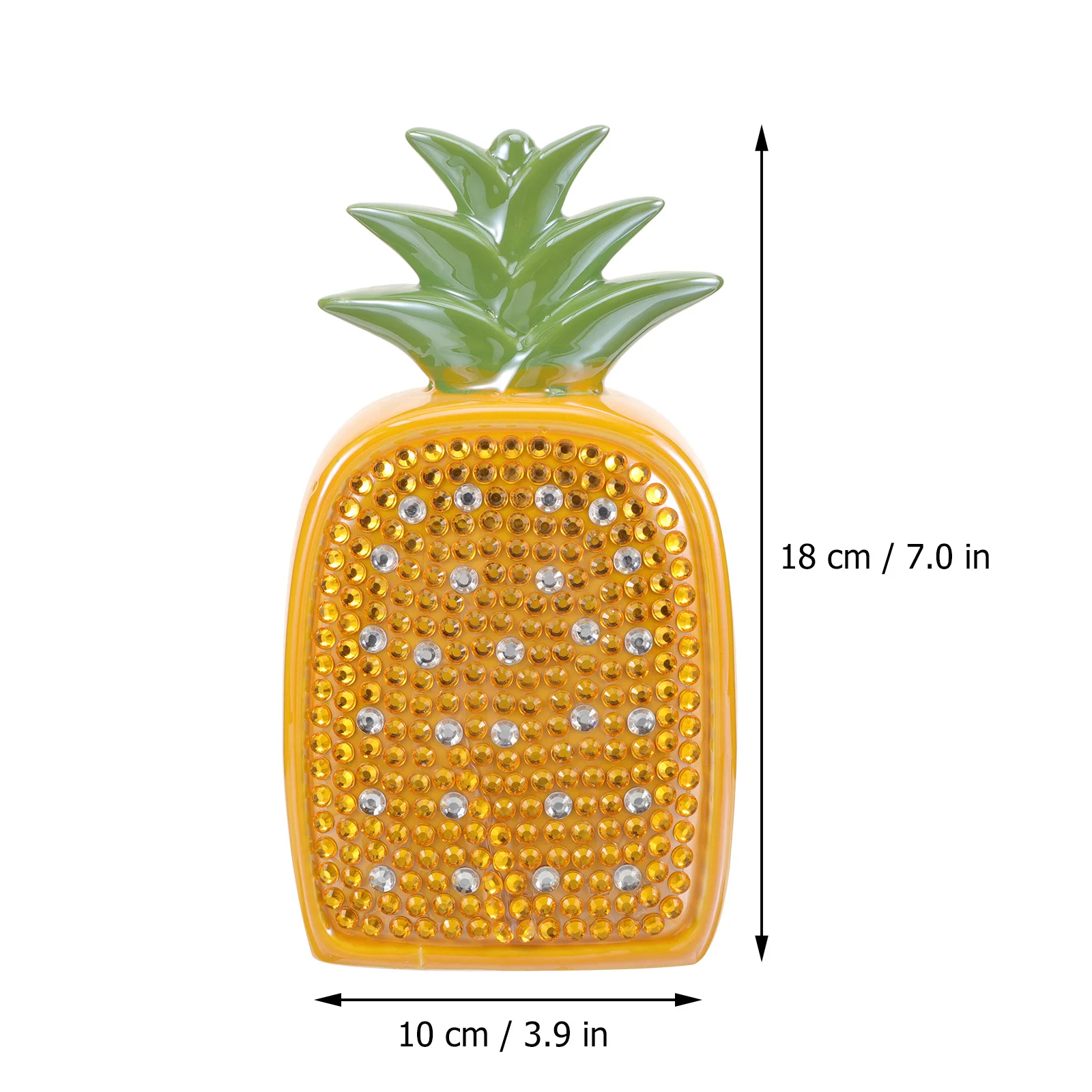 

Ceramic Pineapple Money Bank Desktop Coin Box Decorative Storage Pot Chic Saving Jar Creative Home Ornament Piggy Bank