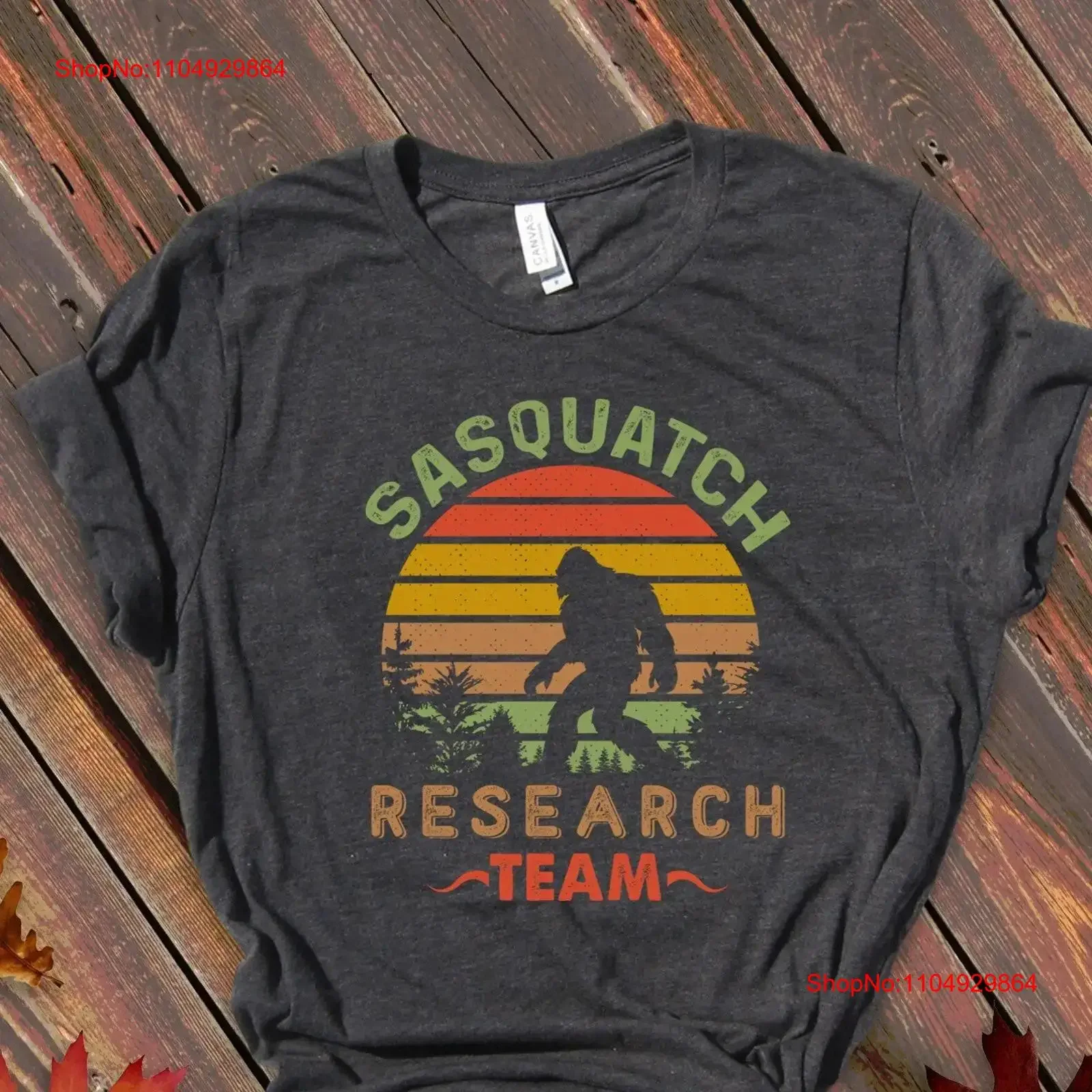 

Мужская футболка Sasquatch Bigfoot Research Team, забавная охотничья американская рождественская винтажная стильная мужская повседневная футболка унисекс