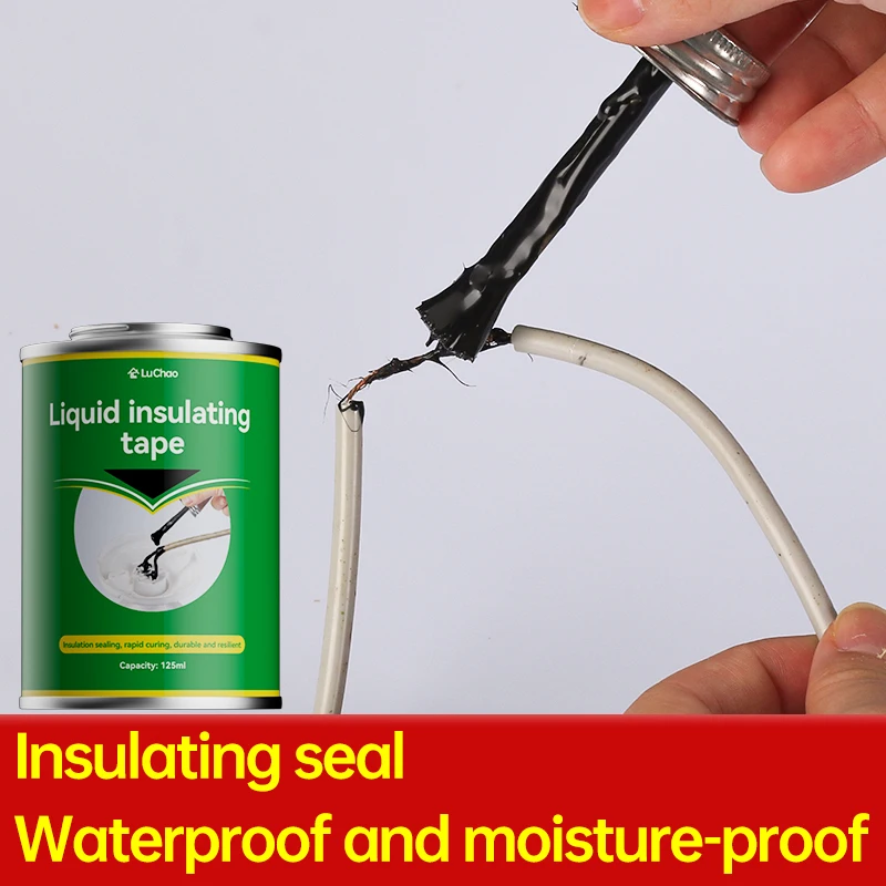 Liquid insulation tape wire joints waterproof sealant high temperature resistant electrician liquid insulation glue