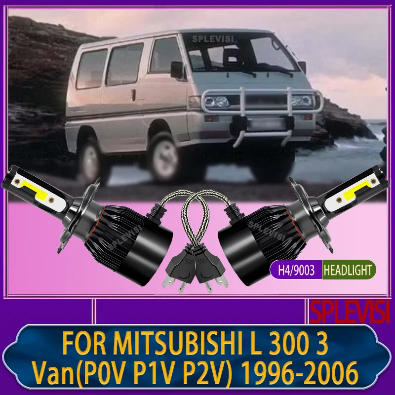 

H4 LED Headlight Hi Lo 6000k 12v For MITSUBISHI L 300 3 Van(P0V P1V P2V) 1996 1997 1998 1999 2000 2001 2002 2003 2004 2005 2006