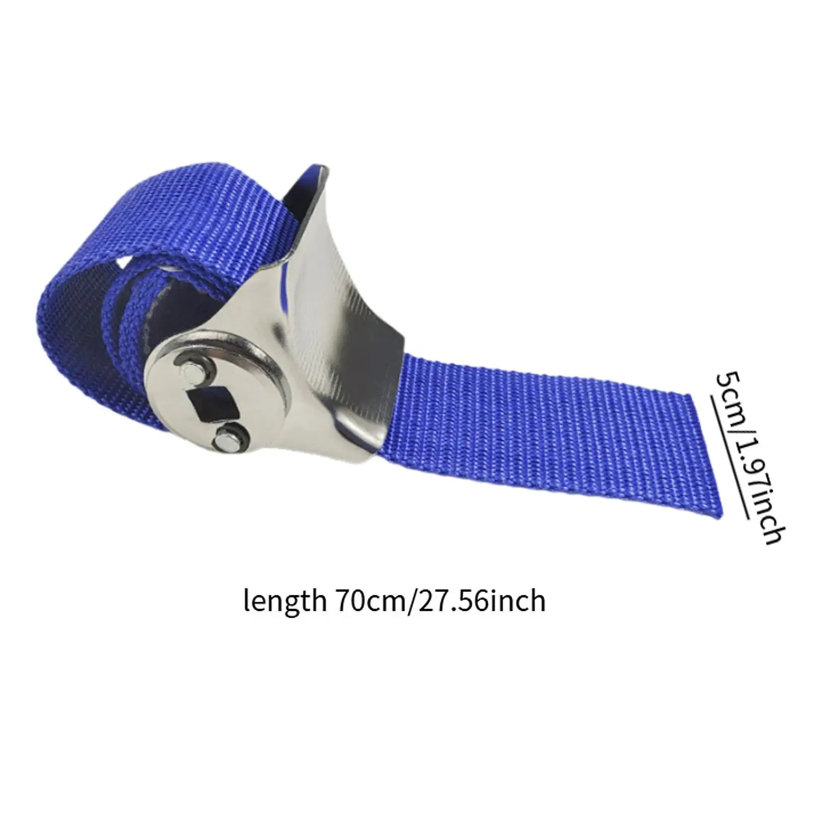 オイルフィルターストラップレンチ 60mm-180mm用 頑丈な多目的ノンスリップ交換用