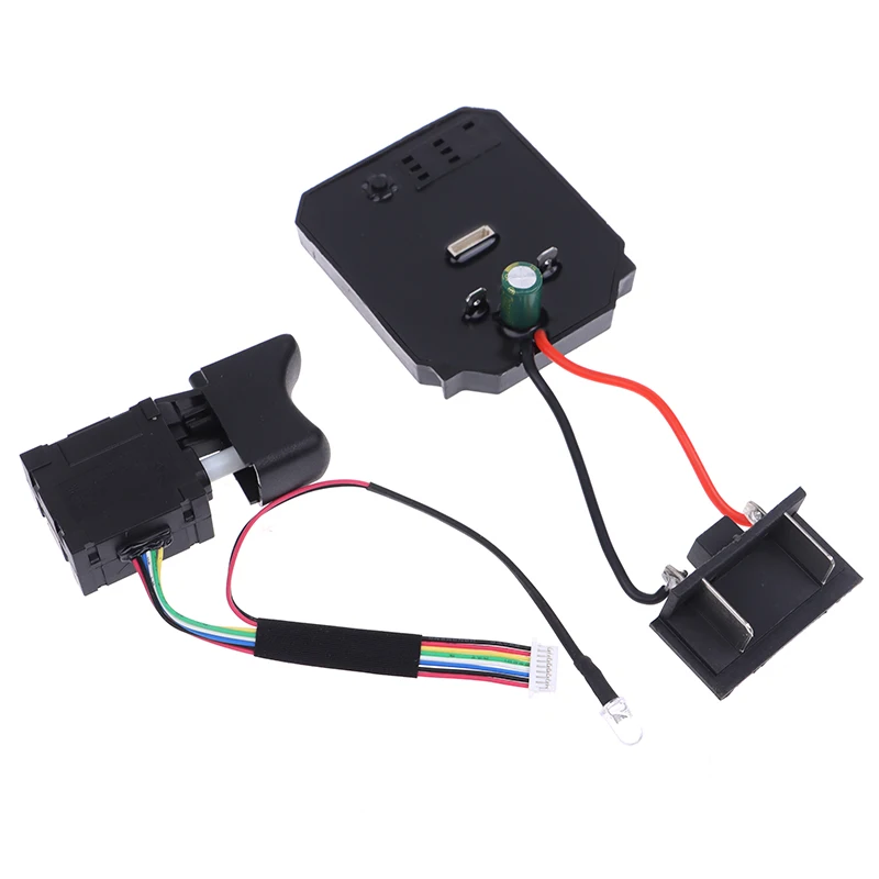 1Pc New control board + 1Pc switch 18V 21V suitable for Dayi 2106 brushless machine electric wrench motherboard accessories image 4