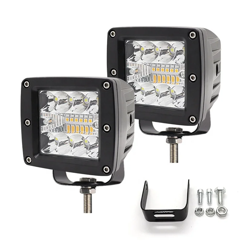 

4x4 Offroad Car Accessories LED Work Lights 3 Inch 60w Cubic Light For Auto Parts