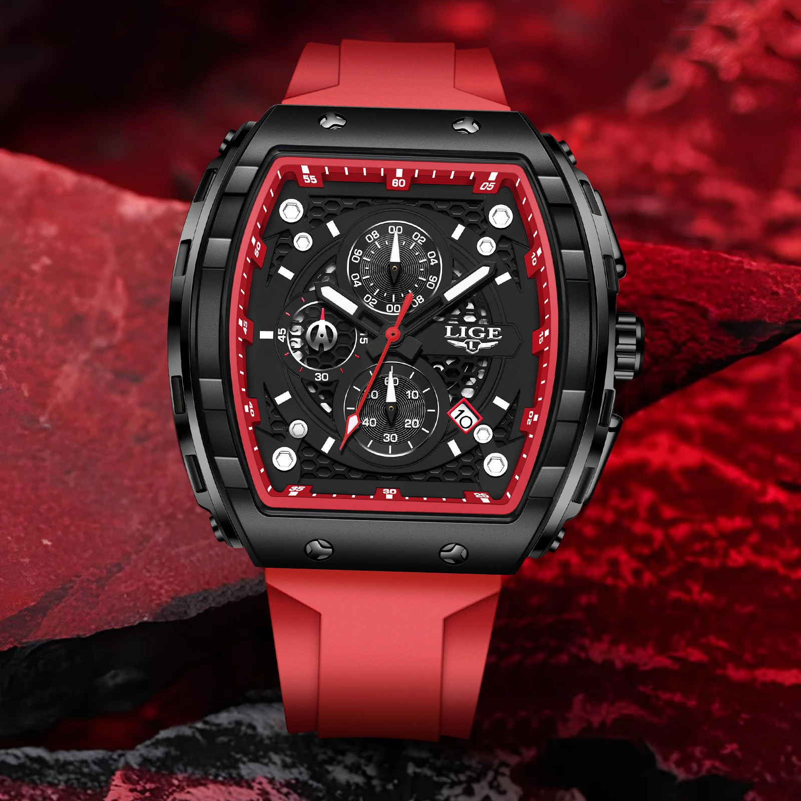 Luxury Watch Top 10 - LIGE 남성용 시계 탑 브랜드 럭셔리
