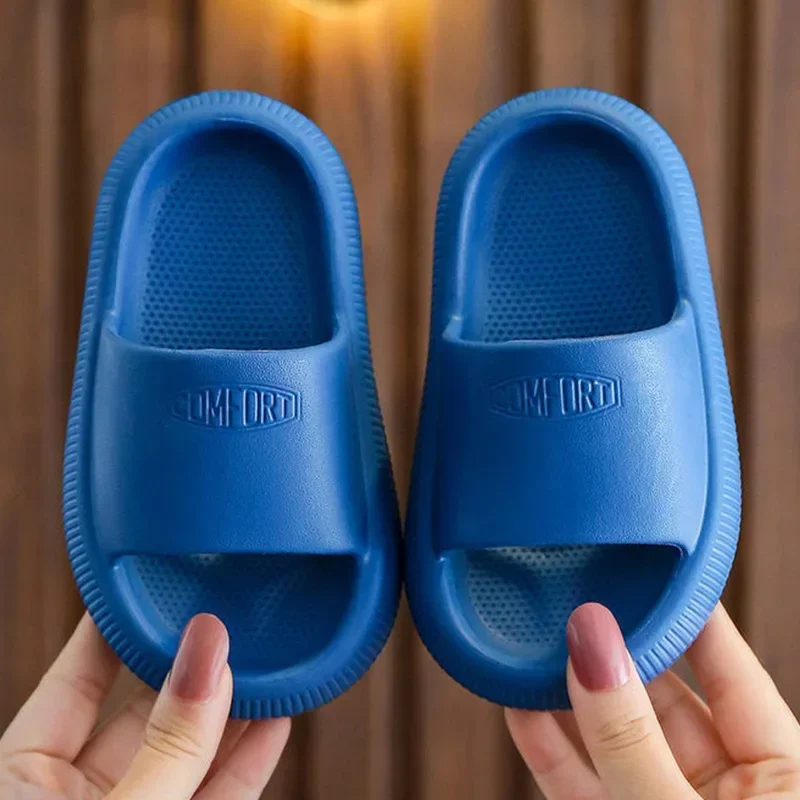 Children Slippers Comfortable Summer Garden Beach Sandals Baby PVC Bathroom Shoes Non-Slip For Boys Girls