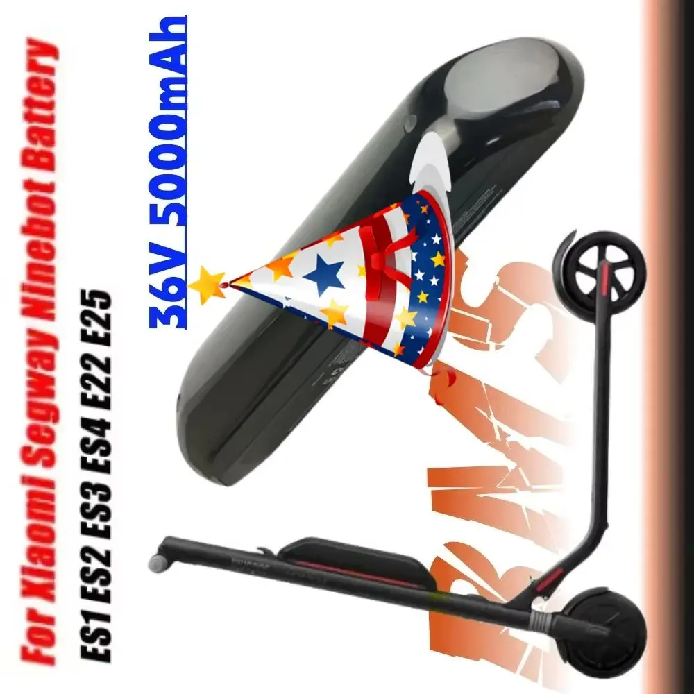 

36V 5000mAh External Battery for Air Transport Compatible For Ninebot Segway ES1 ES2 ES4 E22 E22D E22E Smart Electric Scooter