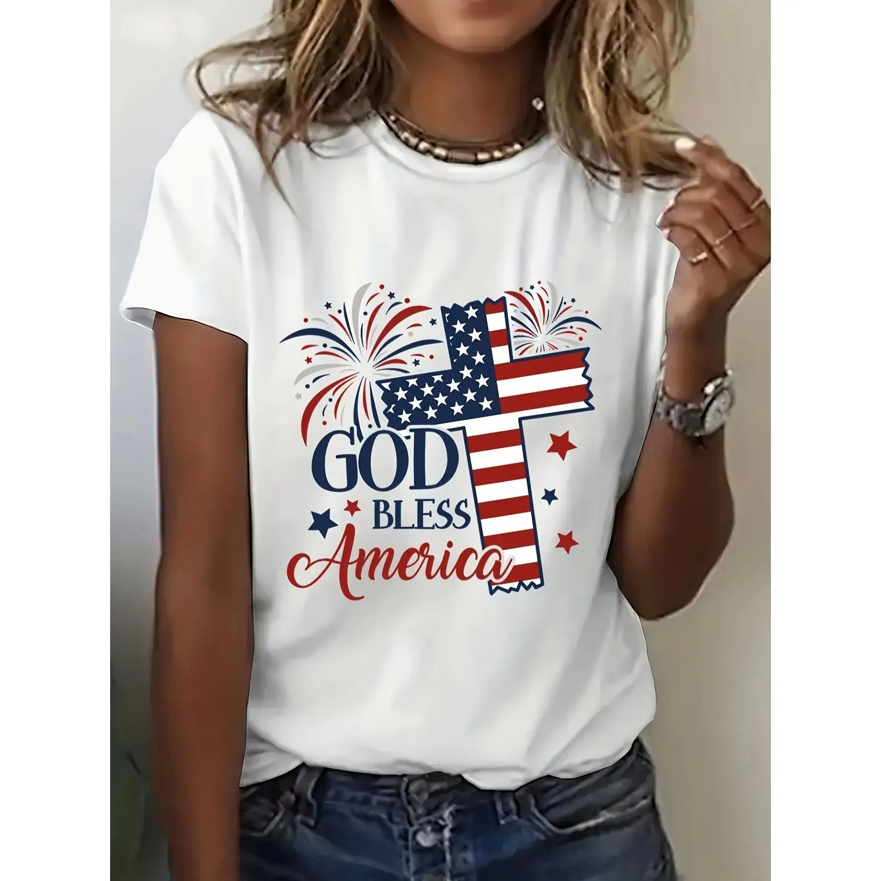 

Ladies' Fashion Printed T-shirt