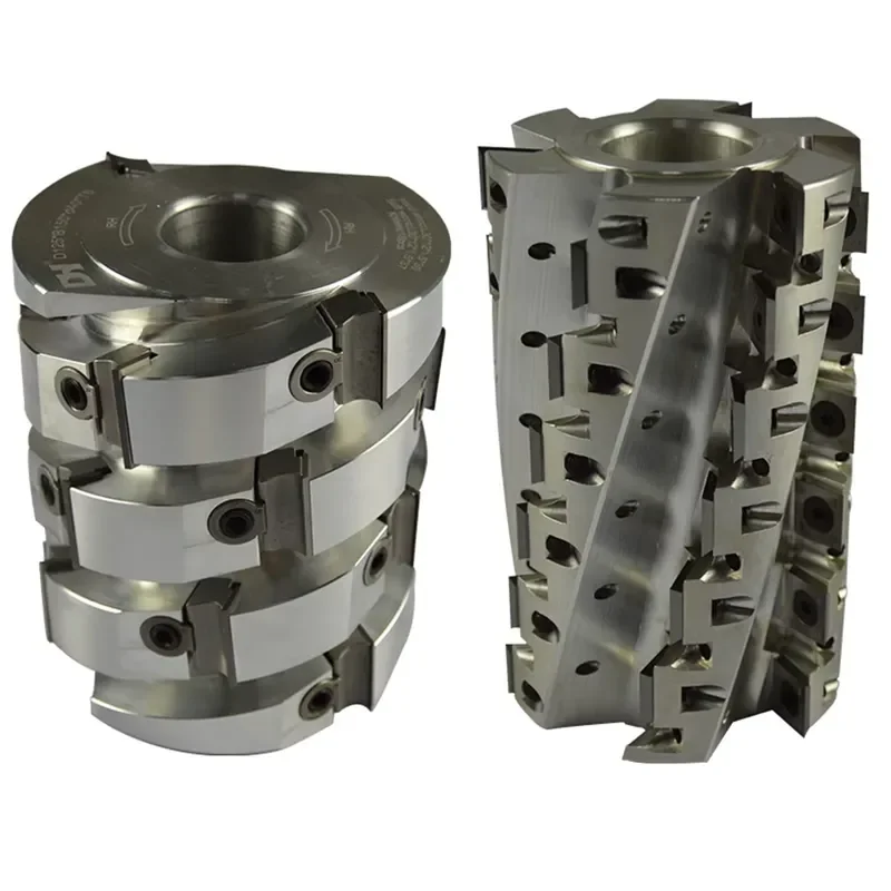 Timber Table Planer Door Window Molder Steel Aluminum Spiral Insert Knives Cutter Head for Carpentry Wood Work