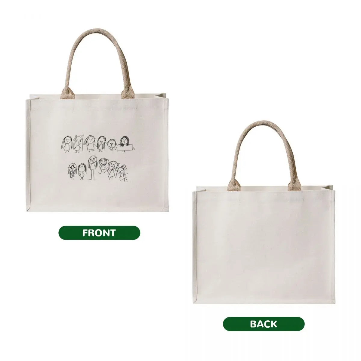 Loona Drawing by Yves Tote Bag shopping bag logo shoping bag shopping trolley Women's shopper