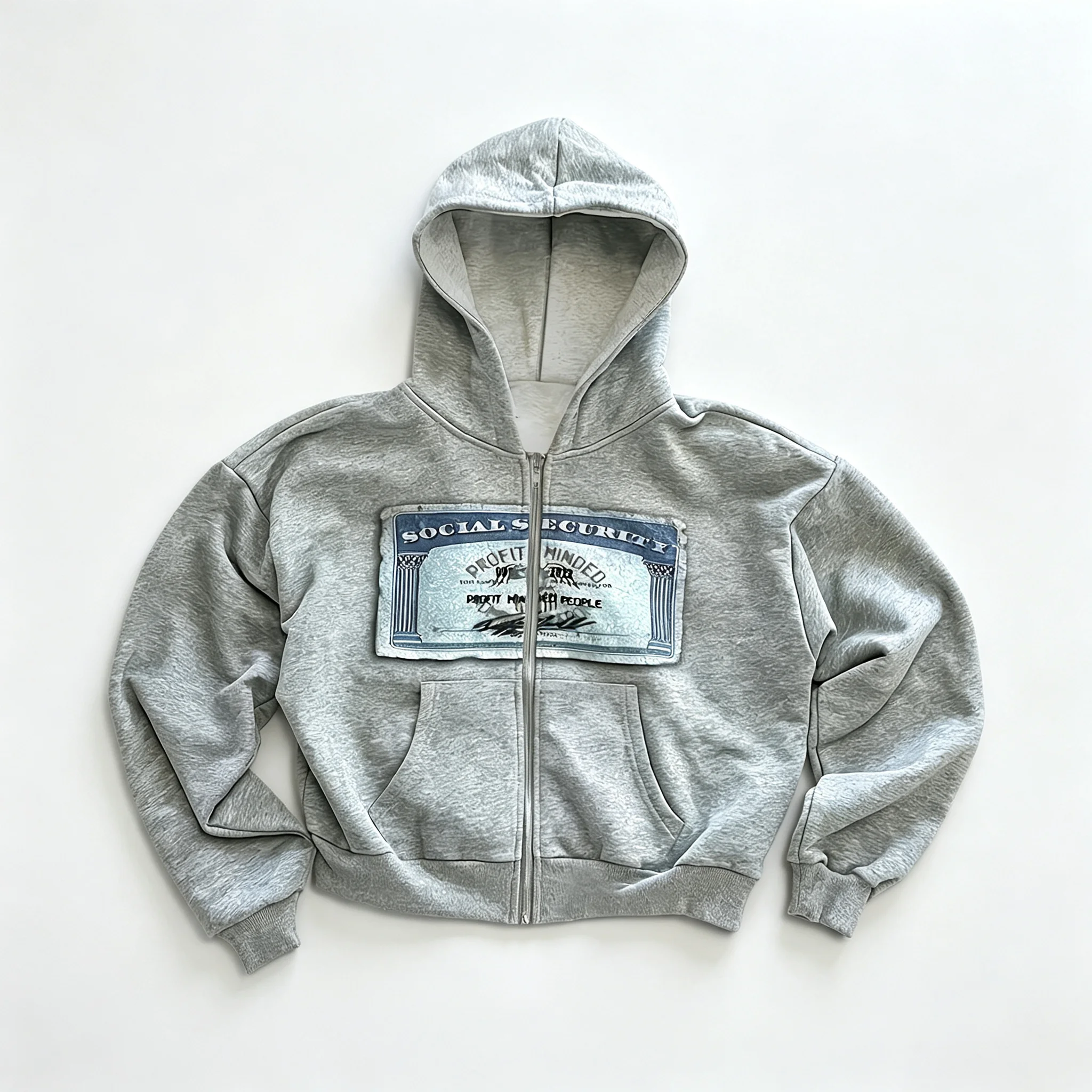 Korean Fashion Simple Gray Double Sided Oversized Zipper Hoodie Women Y2K New Harajuku Gothic Casual Joker Couple Sweatshirt