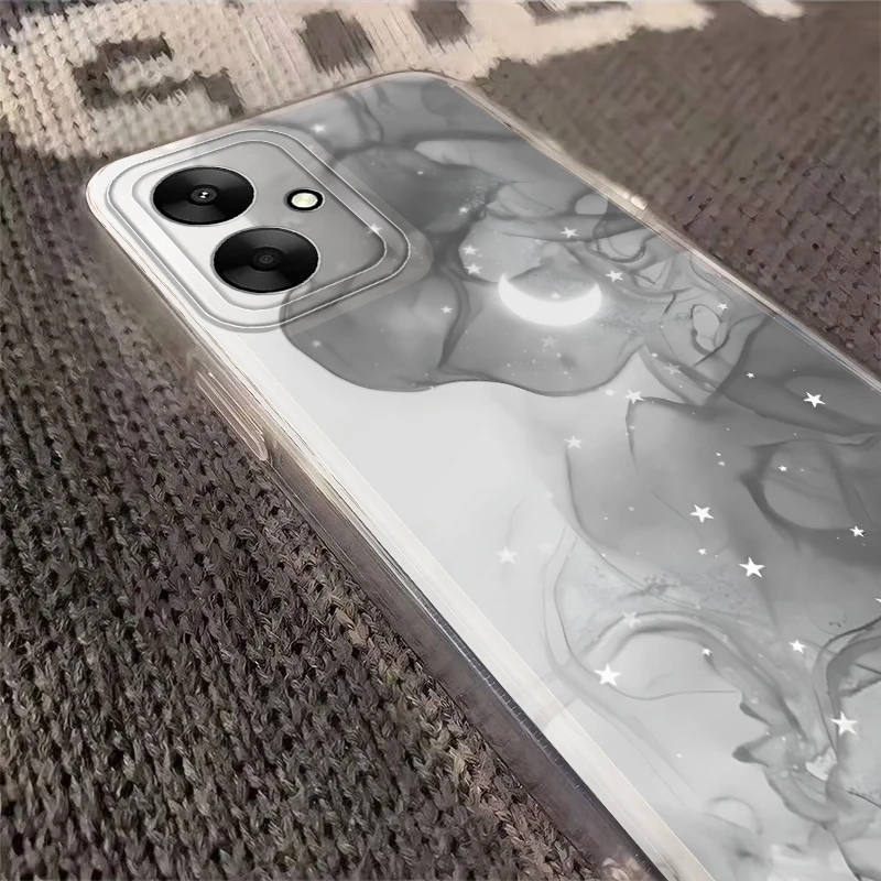 حافظة ناعمة من الرخام على شكل زهرة غسيل الحبر لهاتف Xiaomi Redmi Note 11S 10 Lite 11 14 13 12 Pro Plus 10S 9 12S 10Pro 8