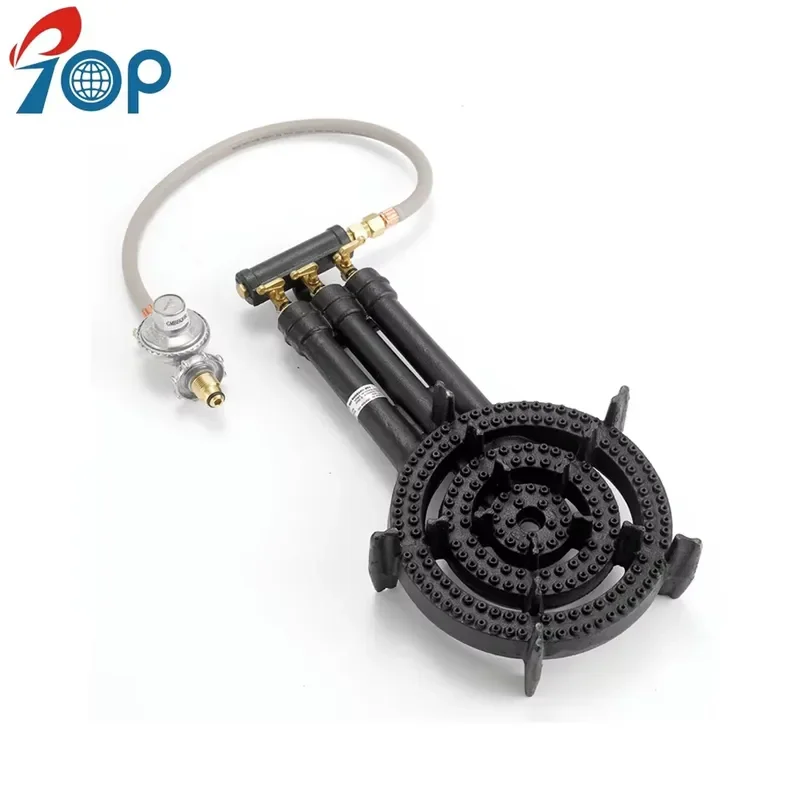 Cast iron tetracyclic propane gas stove burner gas burner parts