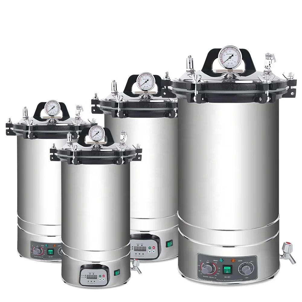18L/24L portable sterilization equipment for laboratory steam sterilizers