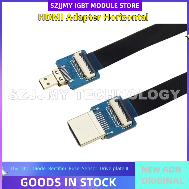 محول HDMI أصلي جديد في المخزون، قابس HDMI ذكر/أنثى، كابل محول HDMI صغير/صغير اختياري #1