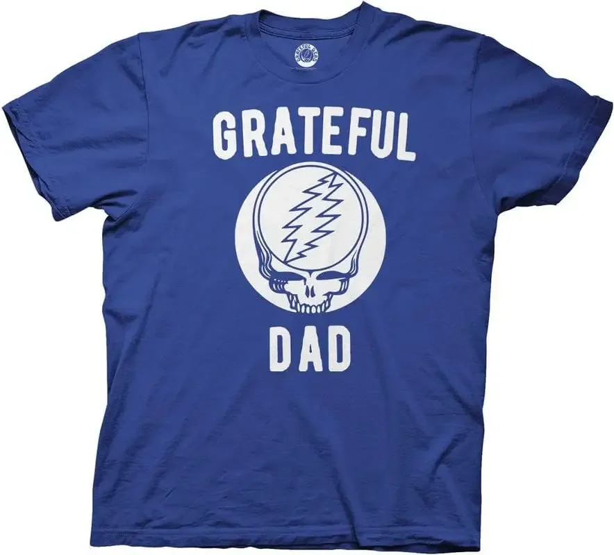 

PEACE Men's Short Sleeve T-Shirt Dad Steal Your Face Father's Day Stealie Officially Licensed