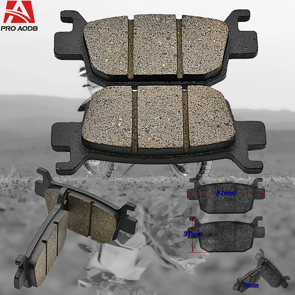 For Benelli TRK502 TRK502X 502X Motorcycle Rear Brake Pads For BJ300 BN300 BJ300GS Leoncino BN251 500 BJ500 BJ500GS-A BJ 500