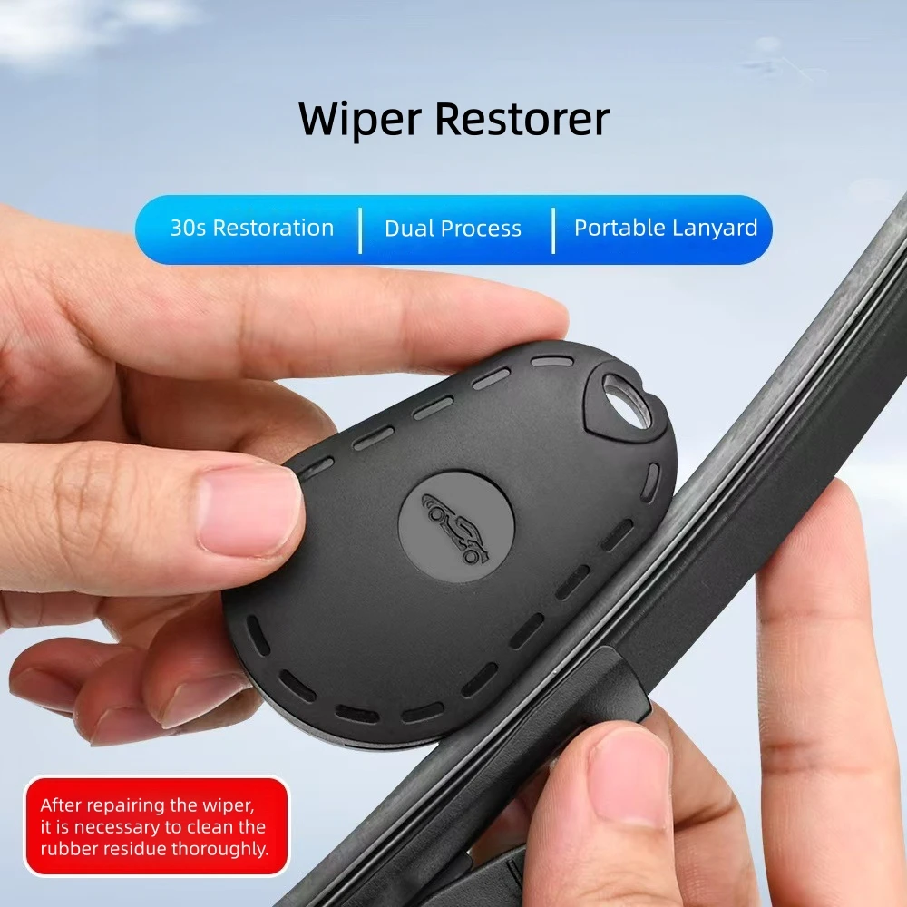 

Wiper Restorer - Car Wiper Rubber Strip Repair Tool, Universal Boneless Wiper Restorer Set for Car Wipers