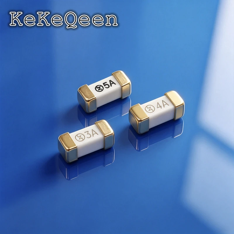 10-50Pcs 1808/2410 Ceramic Fuse Chip Fast Blow Fuse 100mA 315mA 500mA 1A 2A 3A 4A 5A 6.3A 8A 10A 12A 15A 20A 0451 SMD Ceramic