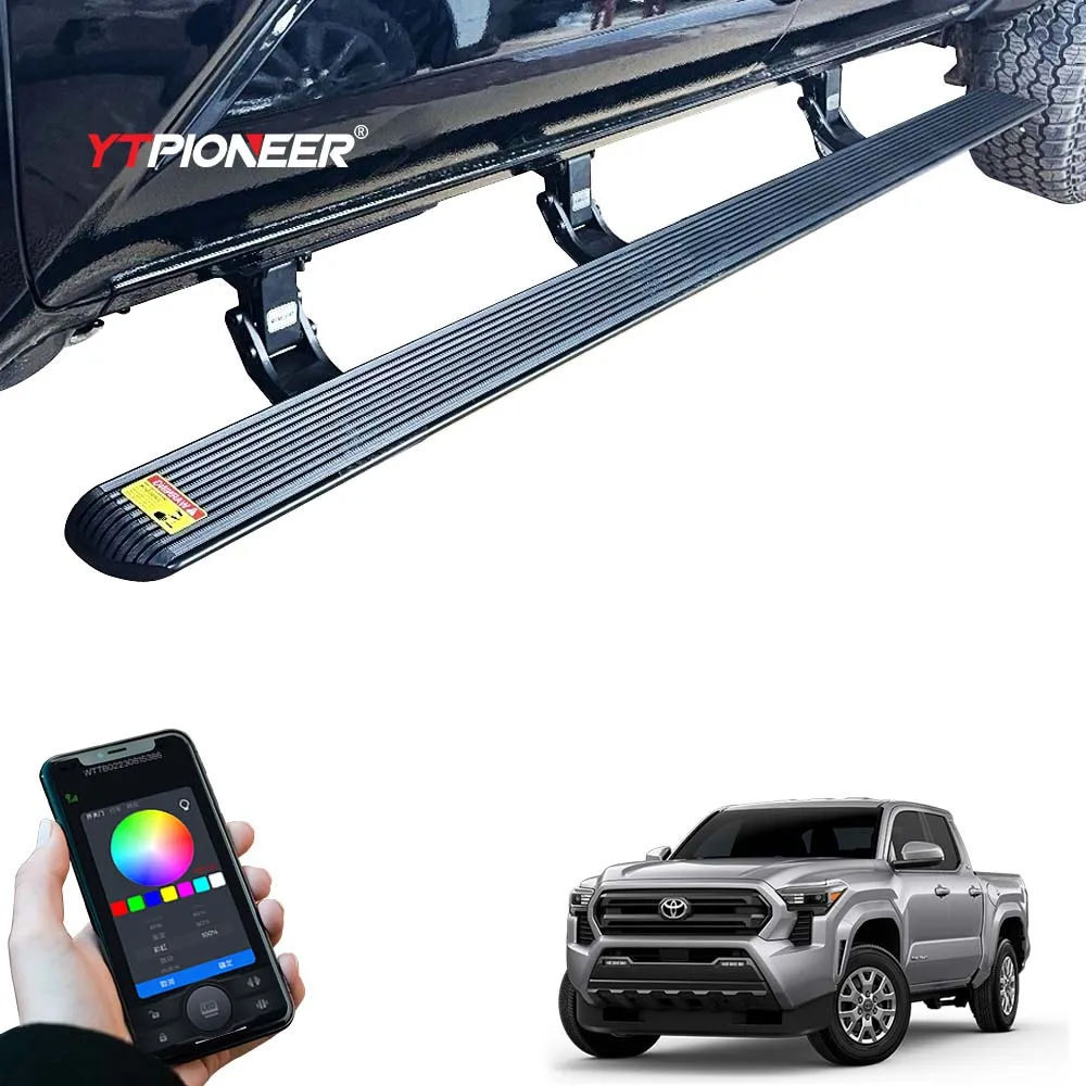 

Truck Automatic Power Side Steps Electric Running Boards for Toyota Tacoma Half Cabine Trd Pro 2024 2025