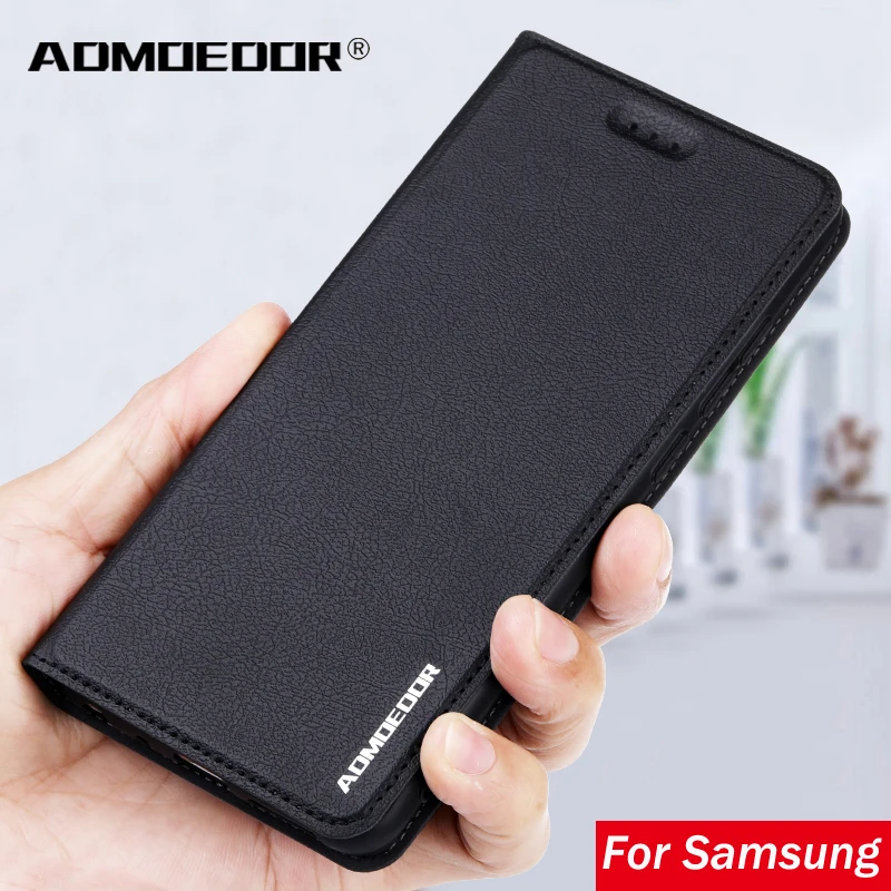 

For Samsung Galaxy M11 M22 M32 M12 M21 M31 M31s M01 M20 M30S M51 M52 M53 M23 M13 M33 Leather Flip Cover for A6 A7 A8 2018 Cases